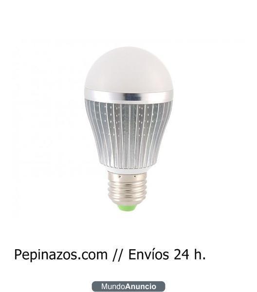 Bombilla LED E27 6W (Blanco frío)