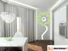 Dekotipo - Vinilo decorativo reloj Flor 2 - mejor precio | unprecio.es