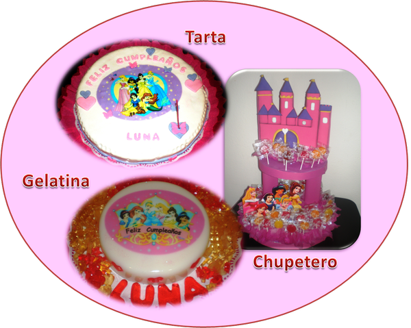 Fiestas Infantiles Tenerife, (Tartas, Gelatinas)