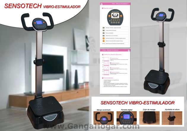 08. PLATAFORMA VIBRATORIA REFLEXOTERAPIA SENSOTECH. MOD. 09