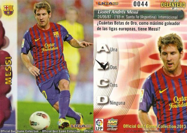 Intermabio de Cromos de : LIGA 2013