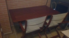 Mesa de madera balau con seis sillas - mejor precio | unprecio.es
