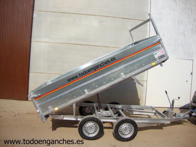 remolque basculante galvanizado