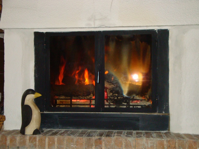 Recuperador de calor en chimeneas