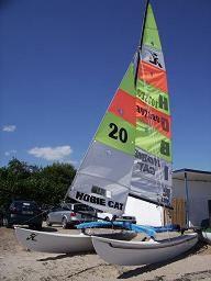 VENDO CATAMARAN HOBIE CAT 16 LE RACE SEMINUEVO , 6.400,00 € - TARRAGONA