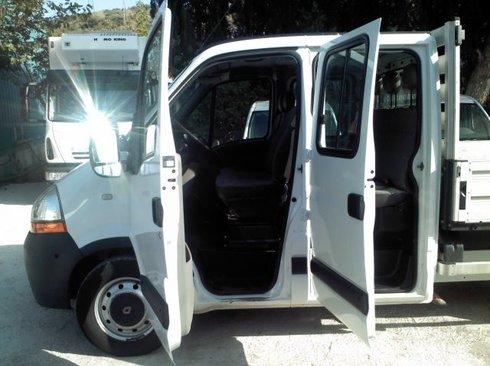 Renault Master Furgon doble gavina y caja abierta