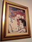 Se vende cuadro de punto de cruz de Gustav Klimt " Las edades del hombre" - mejor precio | unprecio.es