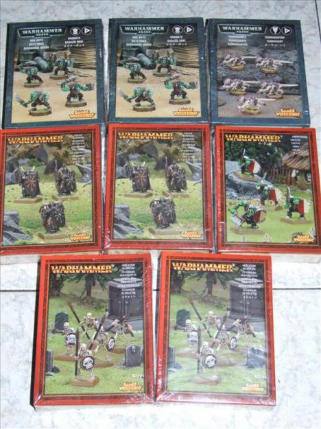 Warhammer y warhammer 40000 Cajas precintadas