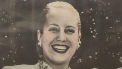 POR LAS HUELLAS DE EVA PERON, documental film