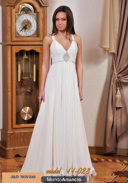 Vestidos de novia confeccion de todas tallas desde 250€