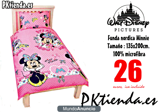 Funda nordica Minnie Disney