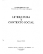 Literatura y contexto social. ---  Sociedad General Española de Librería, Colección Temas, 1975, Madrid.