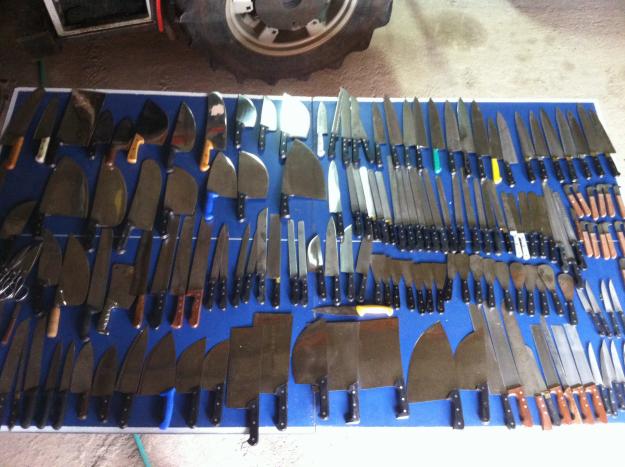 Lote cuchillos profesionales nuevos