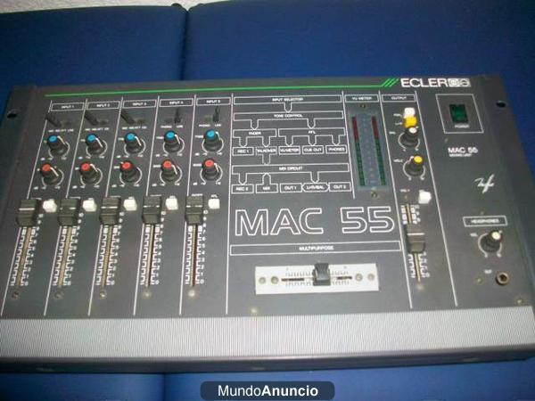 Mesa de Mezclas Ecler Mac55. Oportunidad!!