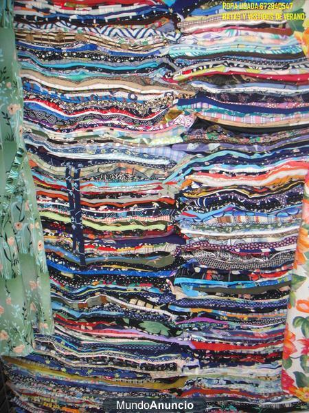 ROPA USADA:BATAS.BLUSAS Y VESTIDOS DE VERANO