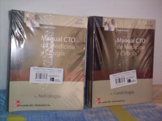 Libros de CTO Medicina completamente NUEVOS a color