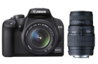 Camara reflex digital Canon EOS 1000D + 2 objetivos + accesorios - mejor precio | unprecio.es