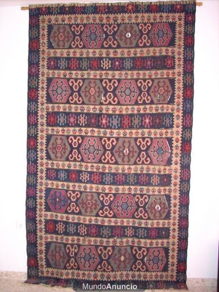 Kilim turco antiguo 280 x 155 cms