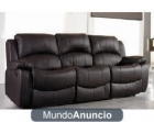 liquidacion de saldo expo. sofa piel y relax - mejor precio | unprecio.es