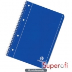 Pack de 5 Cuadernos Azul Microperforado Liso A4 - mejor precio | unprecio.es