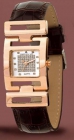 Reloj chapado en oro rosa y correa de piel Cristian Lay - mejor precio | unprecio.es