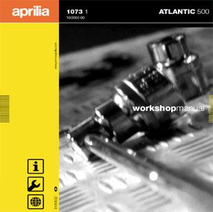 Aprilia Atlantic 500 workshop manual 2001 2010
