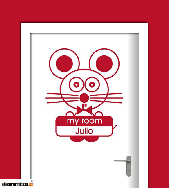 Ratonzuco My Room Vinilo decorativo infantil