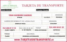 TARJETAS DE TRANSPORTE. 958.97.17.15 - mejor precio | unprecio.es