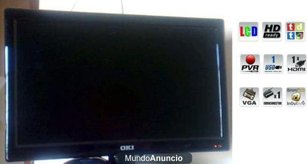 TV OKI LCD 19\