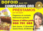 COMPRO ORO, HASTA 22€ GRAMO DE 18 KILATES... PRECIO REAL - mejor precio | unprecio.es