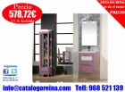 Conjunto ALICANTE 50 Lila/Decorado Abril Blanco en A Coruña - mejor precio | unprecio.es