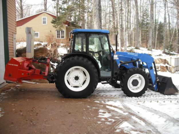 2006 New Holland TN75DA tractor