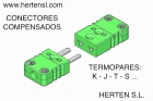 Conectores compensados para termopares tipo K (mini macho) - mejor precio | unprecio.es