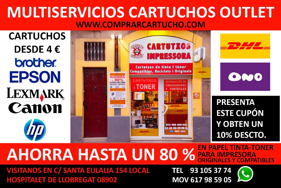 Tienda de cartuchos hospitalet