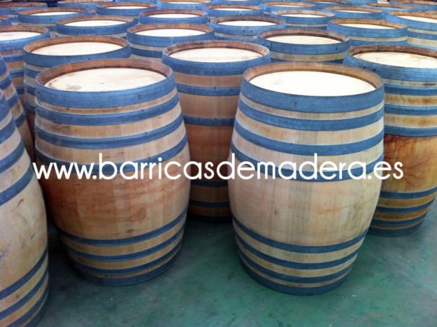 Barricas usadas 225 litros madera de roble
