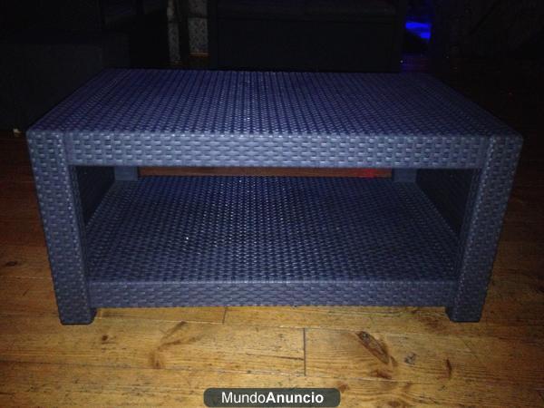 mesas de rattan sintetico , cubas y asientos
