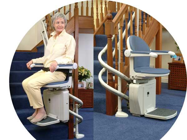 Silla Salvaescaleras Curvo Minivator 2000