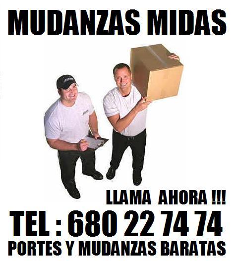 Mudanzas economicas madrid  680”22”7474  portess baratos con nosotros