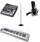 mesa mezcla microfono condenser teclado midi - mejor precio | unprecio.es