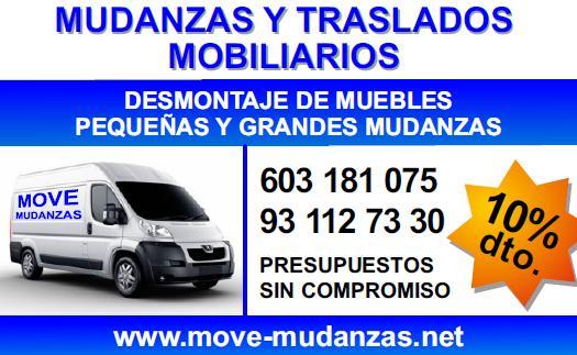 Mudanzas economicas terrassa, transportes mobiliarios