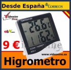 HIGROMETRO TERMOMETRO LCD DIGITAL - mejor precio | unprecio.es