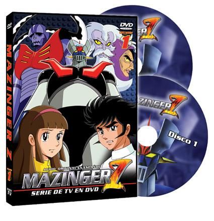 MAZINGER Z  EN DVD COLECCION COMPLETA  LIBRE