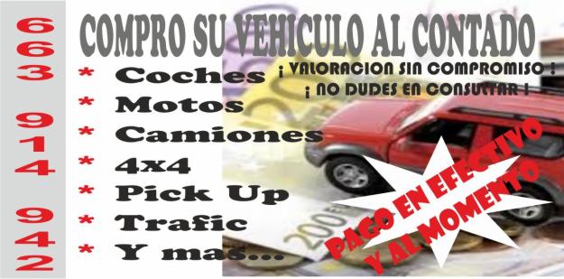 ¡ ¡ compro todo tipo de vehiculos ! !