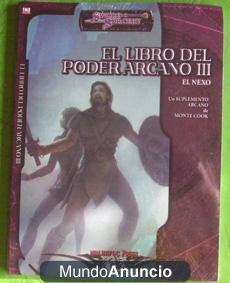 El libro del poder arcano III. El nexo. Sword Sorcery. Monte Cook. Precintado