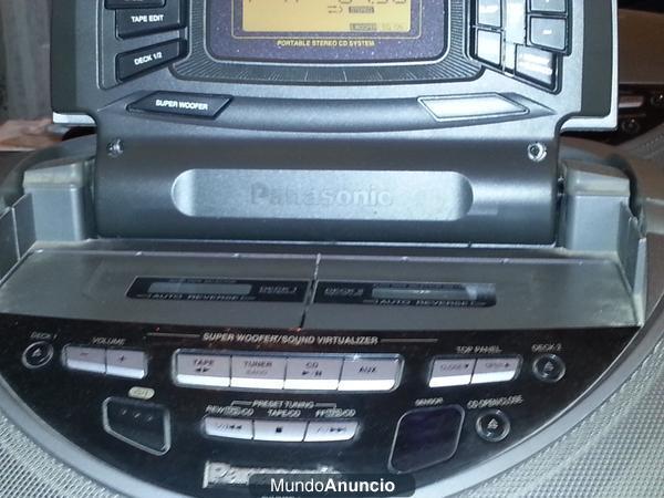 RADIO , CD, CASETTE PANASONIC