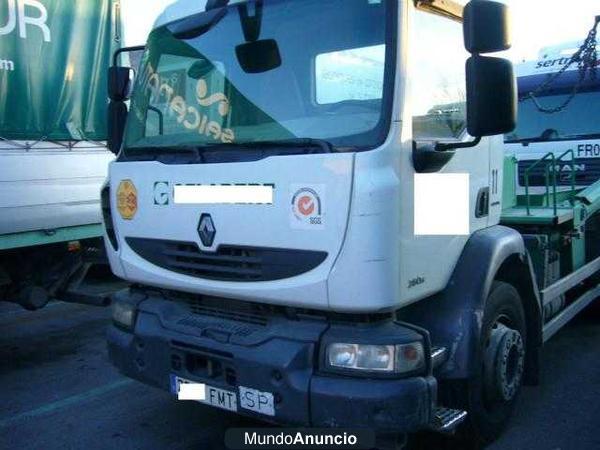 Trucks-Lkw Renault midlum portacontenedo res de