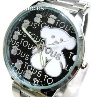 Reloj Pulsera Mujer TOUS Negro o Blanco www.wenoweno.com