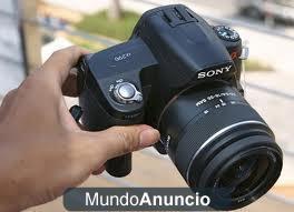 Vendo cámara Sony  Alfa290 semi-nueva
