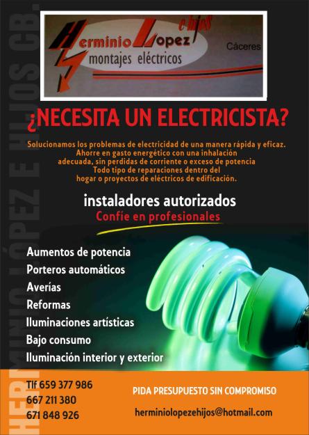 Electricista autorizado