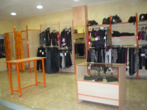 venta de estanterias para tienda de ropa